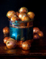 "Sweet onions" 14x18 oil on board